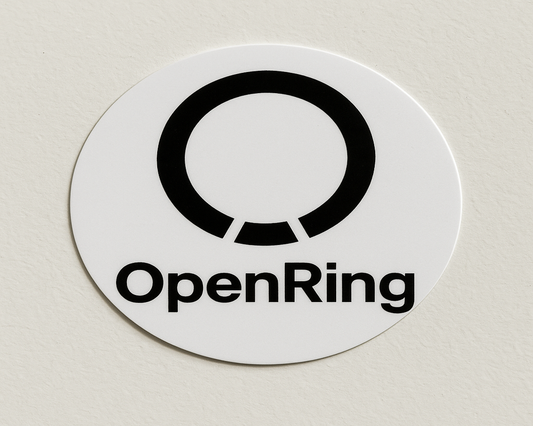 OpenRing 3"x3" Vinyl Sticker